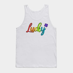 Lucky Rainbow Tank Top